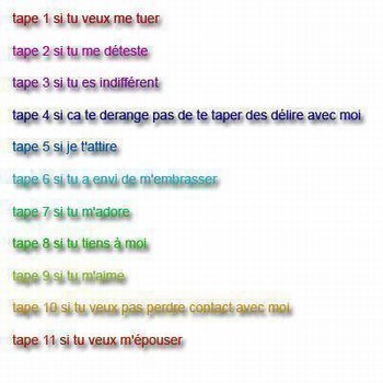 qui  suis je pour toi ?